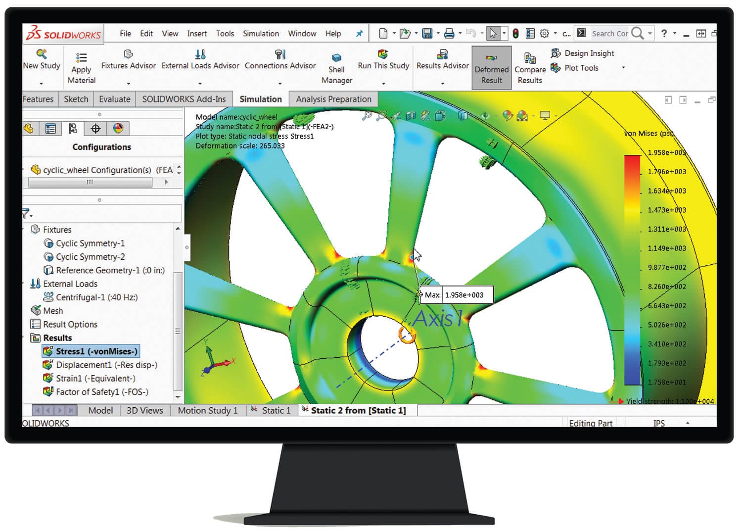 Comment réduire le temps de calcul avec SOLIDWORKS Simulation